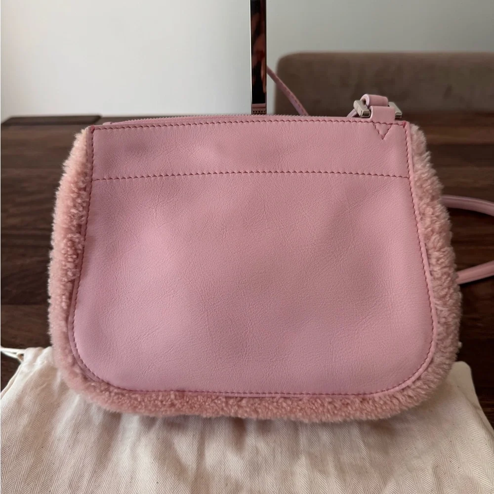 SOLD Loro Piana Shearling Leather Milky Way Bag - Picture 7 of 14